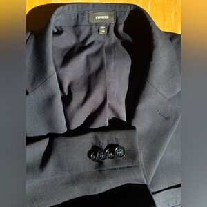 Express Midnight Blue Suit Jacket